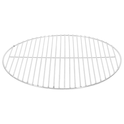 Vidaxl Barbecue Grille rotondo Ø47 cm 304 in acciaio inossidabile