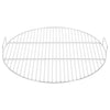 Rejilla de barbacoa Vidaxl con manijas redondas Ø54 cm 304 acero inoxidable