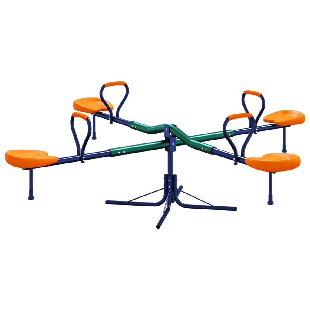 Vidaxl WIP 4 plazas 360 grados de acero rotativo