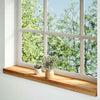 Sills de ventana Vidaxl 2 ST 70x15x2 CM Oak Solid Light Brown