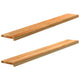 Vidaxx window sills 2 pcs 160x20x2 cm solid oak light brown