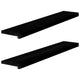 Sills de ventana Vidaxl 2 PCS 110x20x2 CM Oak Solid Wood Brown