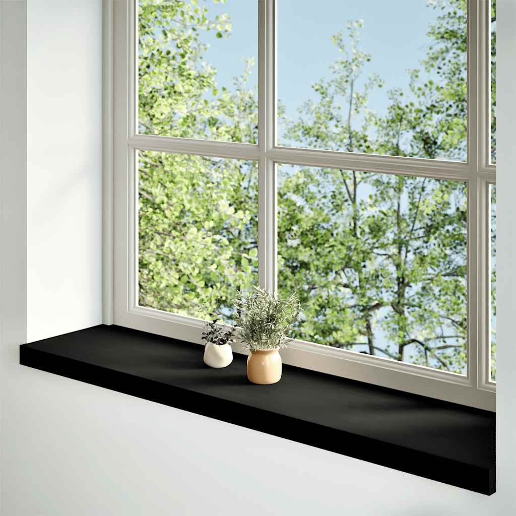 Vidaxl Finestra Solizi 2 pezzi 110x25x2 cm Oak Brown scuro
