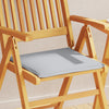 Vidaxl Cushions del sedile da giardino 6 pezzi quadrati 45x45x2 cm grigio chiaro