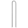 Vidaxl tentharingen 6 st u-vormig ø12 mm 41,5 cm gegalvaniseerd staal