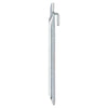 PEGAS DE TENTA VIDAXL 24 ST V en forma de V en forma de acero galvanizado de 24 mm de 24 cm