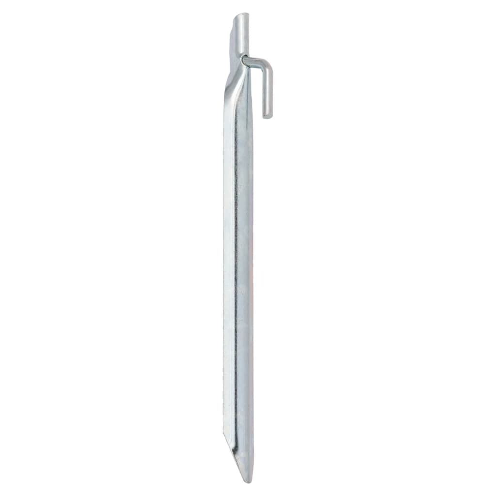 PEGAS DE TENTA VIDAXL 24 ST V en forma de V en forma de acero galvanizado de 24 mm de 24 cm