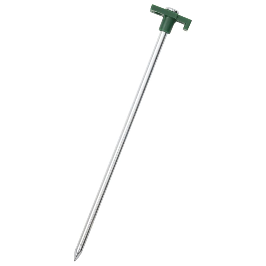 PEG VIDAXL TENDE 12 PCS 7 mm 25 cm Polipropene in acciaio zincato