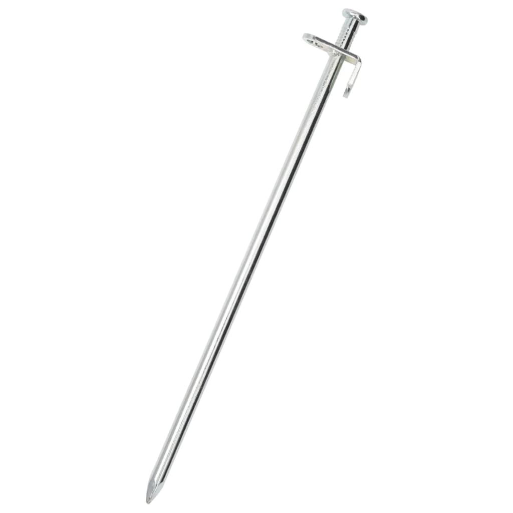 PEGAS DE TENTA VIDAXL 24 ST 8 mm 30 cm de acero galvanizado