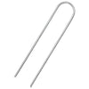 Vidaxl grondharingen 25 st u-vormig 15x3,5 cm gegalvaniseerd staal