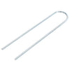Vidaxl grondharingen 25 st u-vormig 20x3,5 cm gegalvaniseerd staal