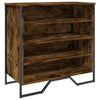 Vidaxl Cabinet da scarpe 80x38x78 cm Colore in legno di legno