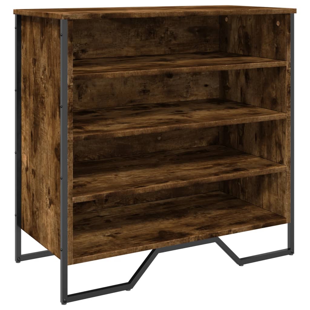 Vidaxl Cabinet da scarpe 80x38x78 cm Colore in legno di legno