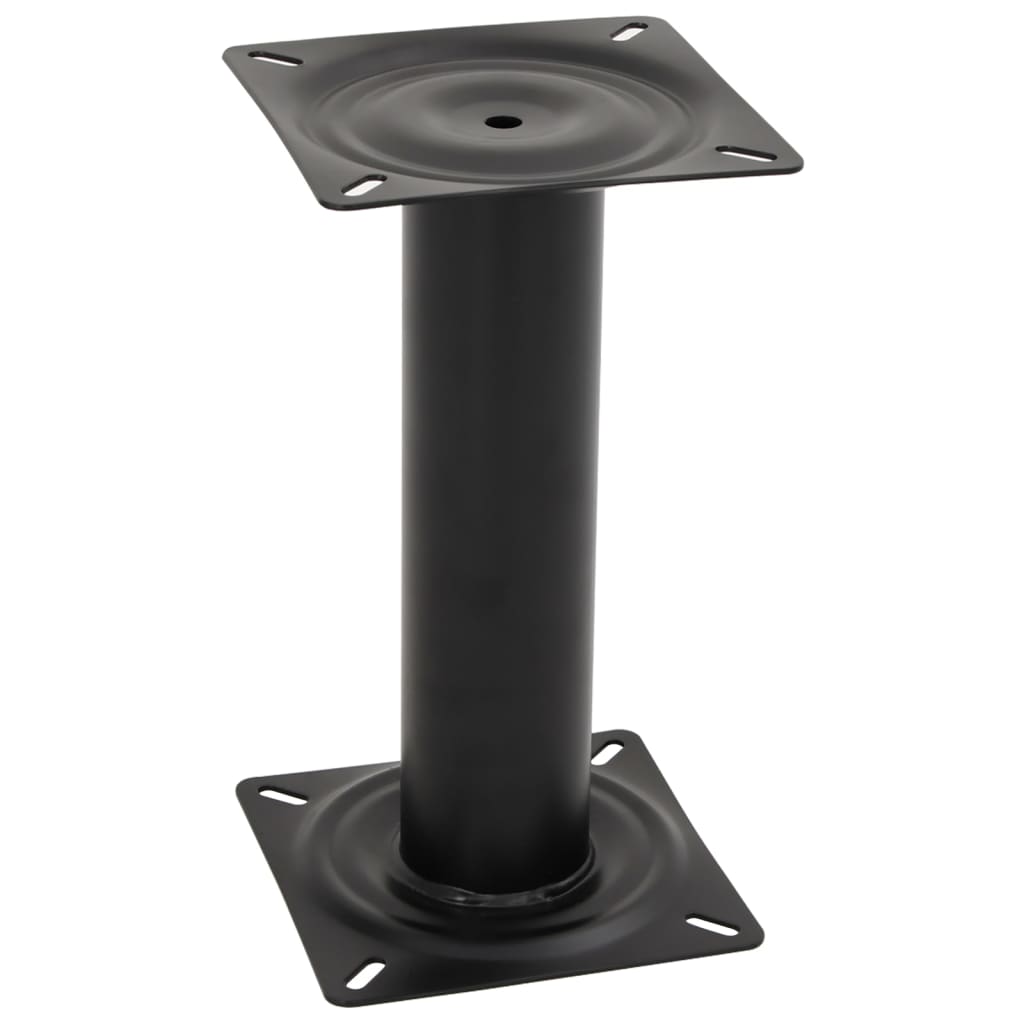 VidaXL pata de silla para barco 33 cm acero negro