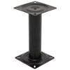 VidaXL sedia da barca gamba 33 cm acciaio nero