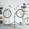 Vidaxl Fiets Repare Standard Plegable 108-188 cm de acero azul