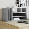 Vidaxl Bureau Organizer 44.5x24x25 cm Oak Sonoma Grey Elaborato