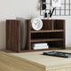 Vidaxl Bureau Organizer 44.5x24x25 cm Color de roble de madera procesada