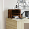 Vidaxl Bureau Organizer 36x26x29.5 cm de madera procesada de roble ahumado