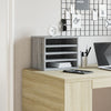 Vidaxl Bureau Organizer 36x26x29.5 cm Oak Sonoma Grey Elaborato