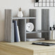 VidaXL Bureau Organizer 34.5x15.5x35 cm Processed Wood Gray Sonoma
