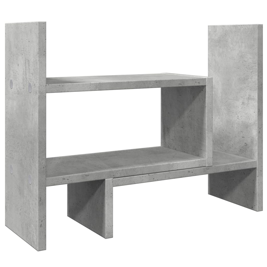 Vidaxl Bureau Organizer 38.5x17x39 cm Betongrijs elaborato