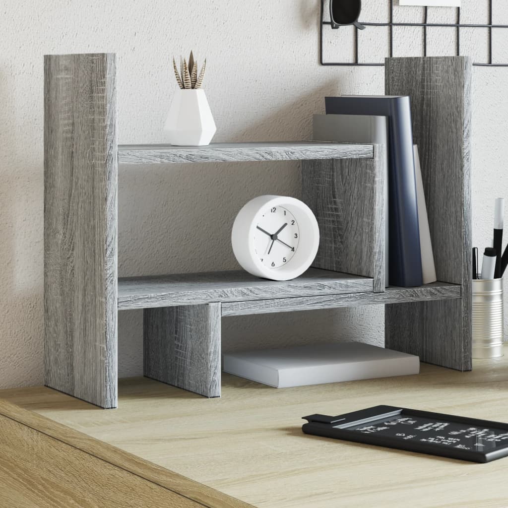 Vidaxl Bureau Organizer 38.5x17x39 cm Oak Sonoma Grey Elaborato