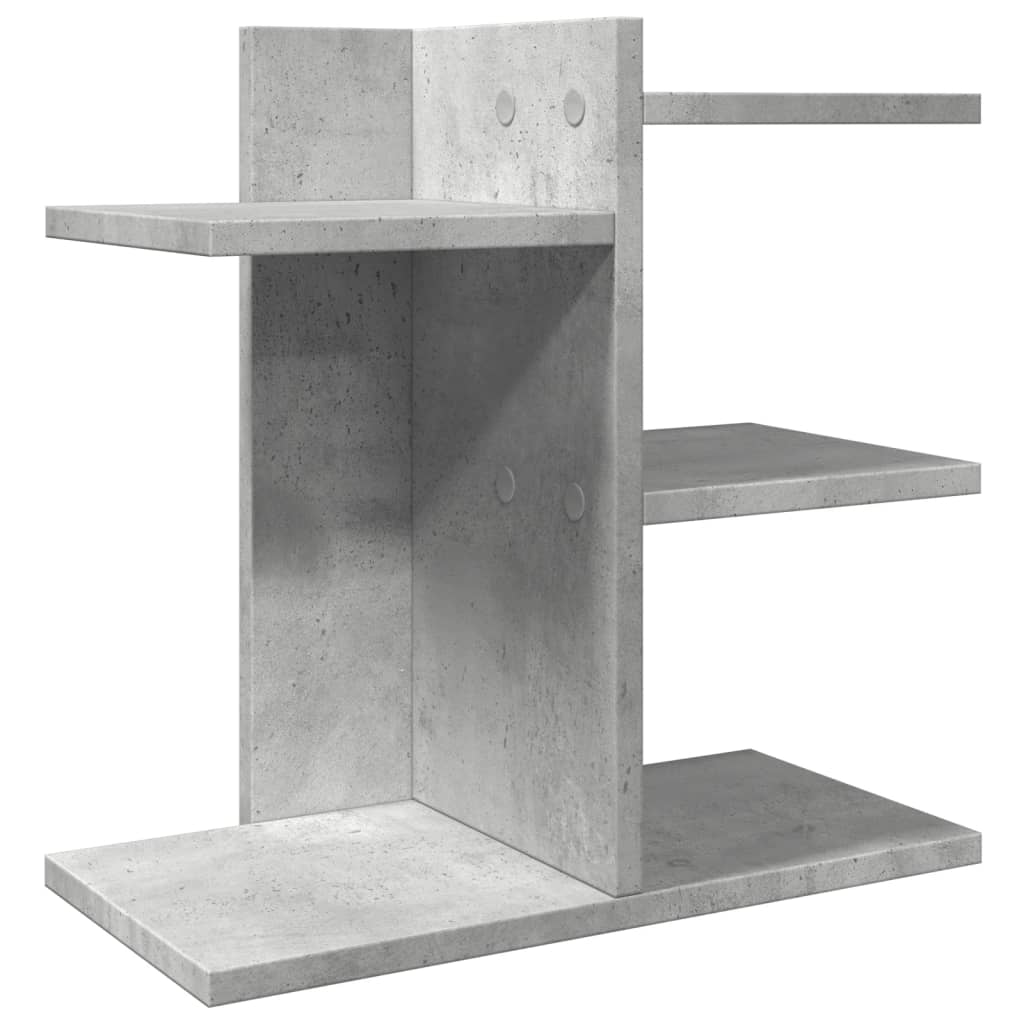 Vidaxl Bureau Organizer 42x21.5x42 cm Betongrijs elaborato