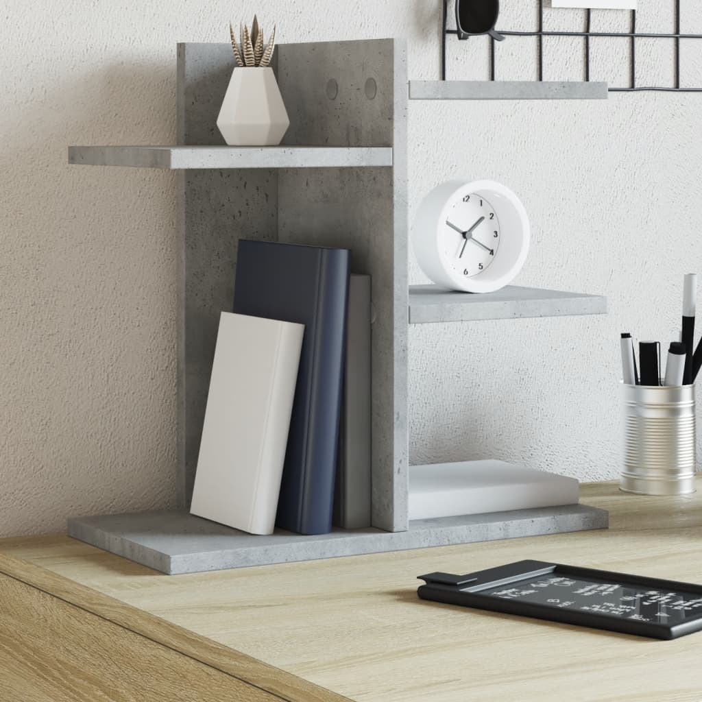 Vidaxl Bureau Organizer 42x21.5x42 cm Betongrijs elaborato