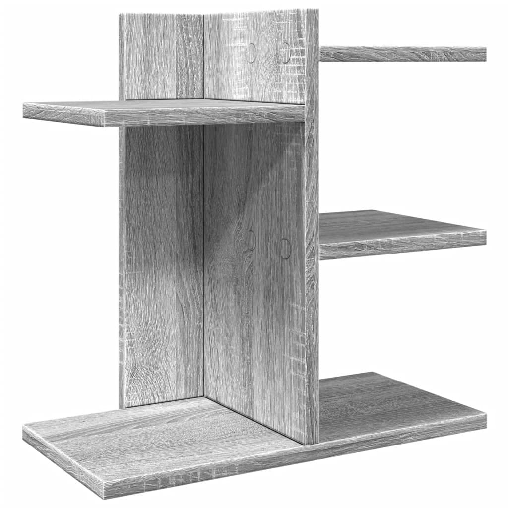 Vidaxl Bureau Organizer 42x21.5x42 cm Oak Sonoma Grey Elaborato