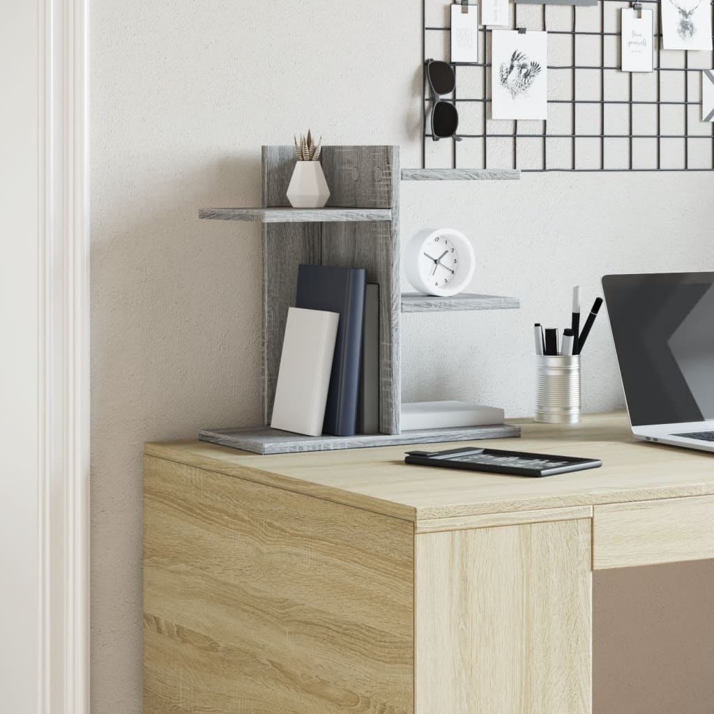 Vidaxl Bureau Organizer 42x21.5x42 cm Oak Sonoma Grey Elaborato