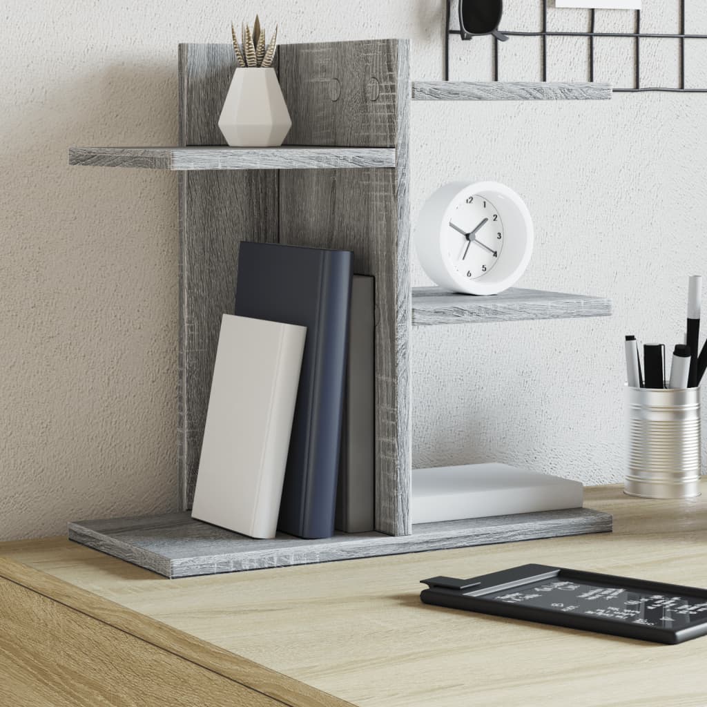 Vidaxl Bureau Organizer 42x21.5x42 cm Oak Sonoma Grey Elaborato