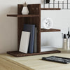 Vidaxl Bureau Organizer 42x21.5x42 cm Oak marrone legno trasformato
