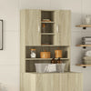 Armadio per lavatrice Vidaxl 70.5x24x90 cm Sonoma Oak -colorato