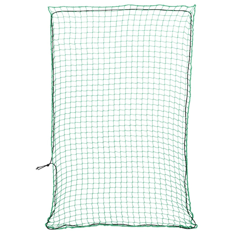 Vidaxl aanhangwagennet elastisch touw 3x2 m polypropeen groen