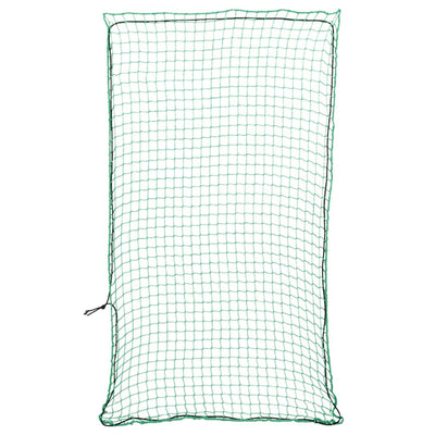 Vidaxl aanhangwagennet elastisch touw 4,5x2,5 m polypropeen groen