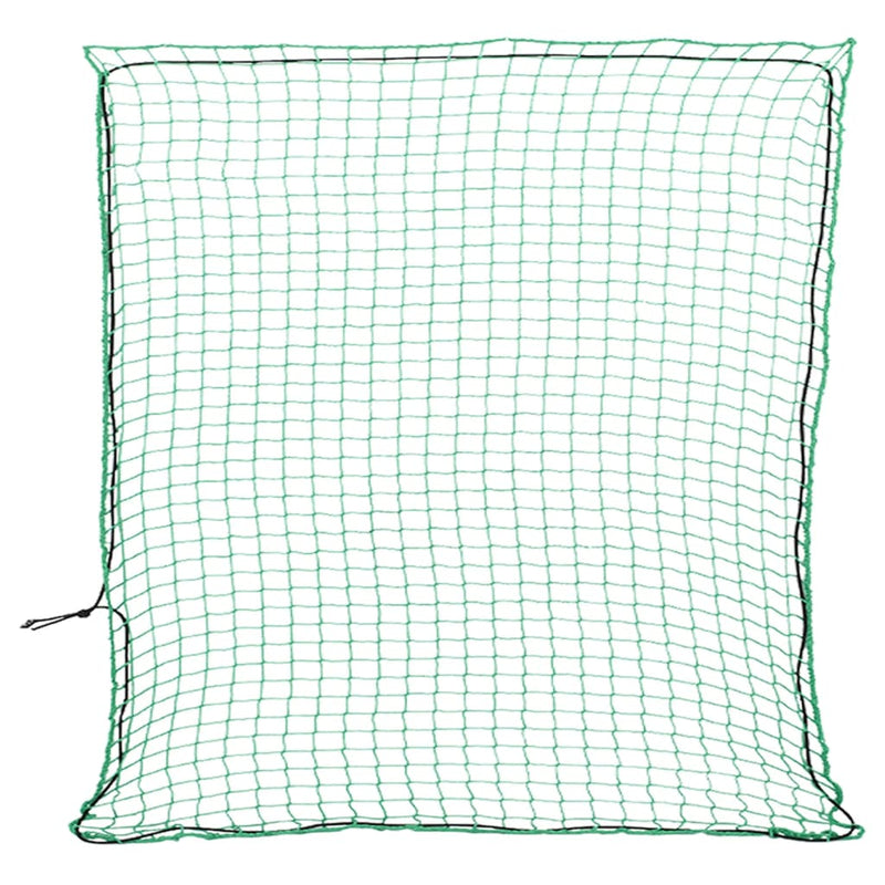 Vidaxl aanhangwagennet elastisch touw 4x4 m polypropeen groen