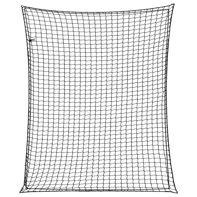 Vidaxl aanhangwagennet elastisch touw 3x2,5 m polypropeen zwart