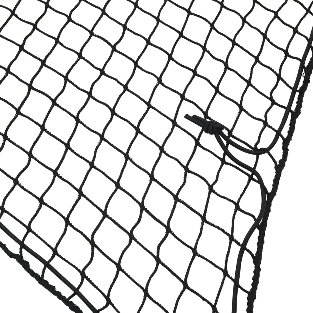 Vidaxl Trailer Network elástica Rope 4x2.5 m polipropeno negro