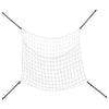 Vidaxl hooinetten 2 st 100x90 cm rechthoekig polypropeen wit