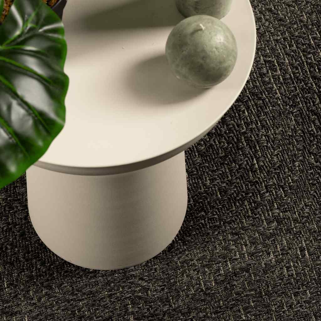 Vidaxl Rug Zizur Inside and Outside 200x290cm Ittito Antracite