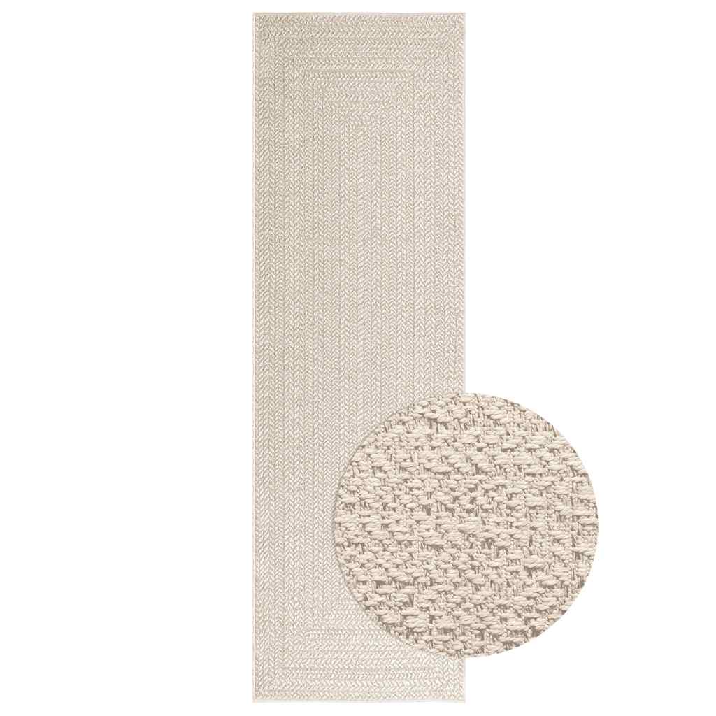 Vidaxl Rug Zizur Room all'interno e all'esterno 80x250 cm look da iuta