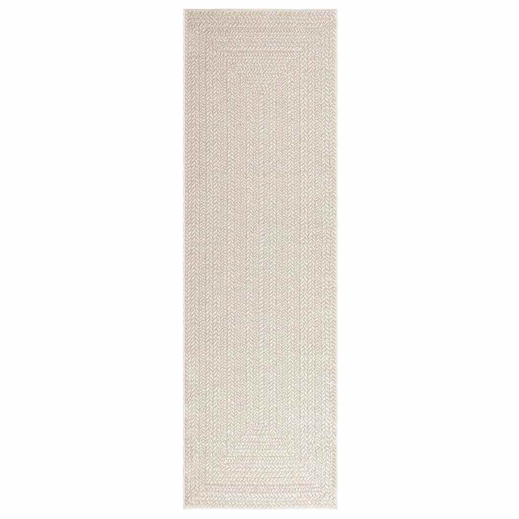 Vidaxl Rug Zizur Room all'interno e all'esterno 80x250 cm look da iuta