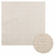 Vidaxl Rug Zizur habitación dentro y fuera de 120x120 cm de yute look