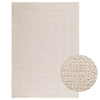 Vidaxl Rug Zizur Room dentro y fuera de 120x170 cm Mirada de yute