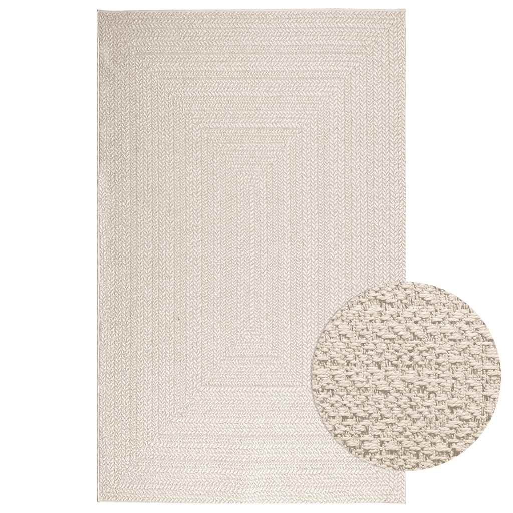Alfombra Vidaxl habitación Zizur dentro y fuera de 160x230 cm de yute look