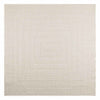 Vidaxl Rug Zizur Room dentro y fuera de 200x200 cm de yute Look