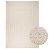 Vidaxl vloerkleed zizur room binnen en buiten 200x290 cm jute look
