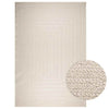 Vidaxl Rug Zizur Room all'interno e all'esterno 240x340 cm look iuta