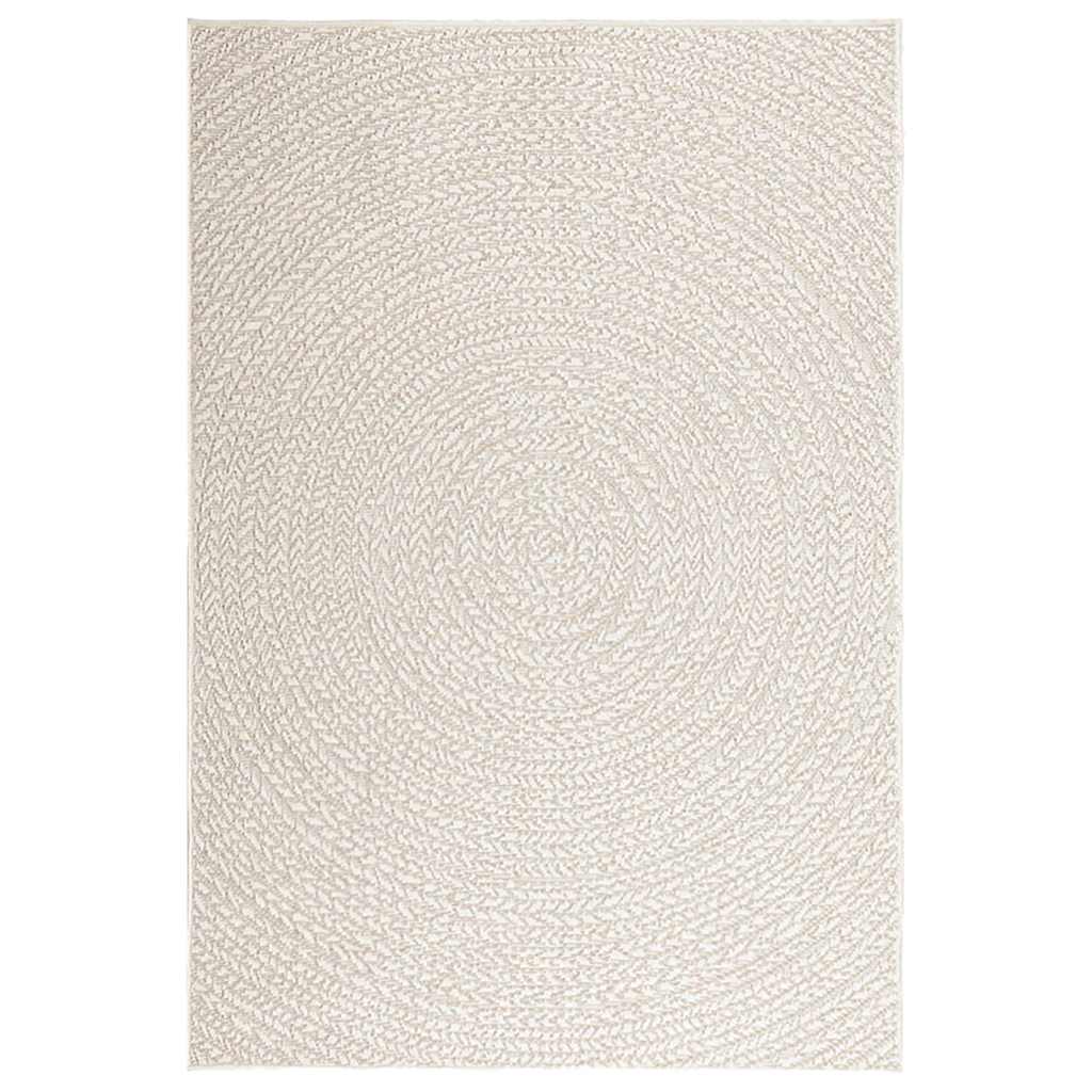 Vidaxl Rug Zizur Room dentro y fuera de 120x170 cm Mirada de yute